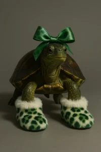 Fashionable Turtle Portrait